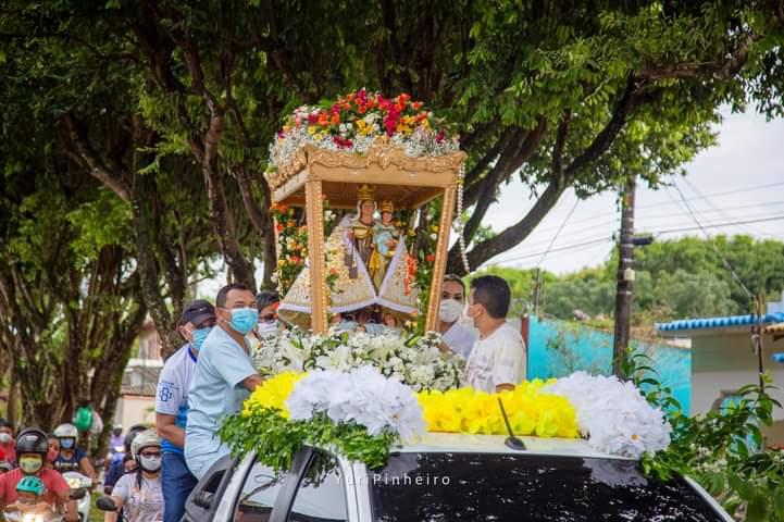 Parintins celebra início da festa em honra à Nossa Senhora do Carmo nesta terça-feira (06)