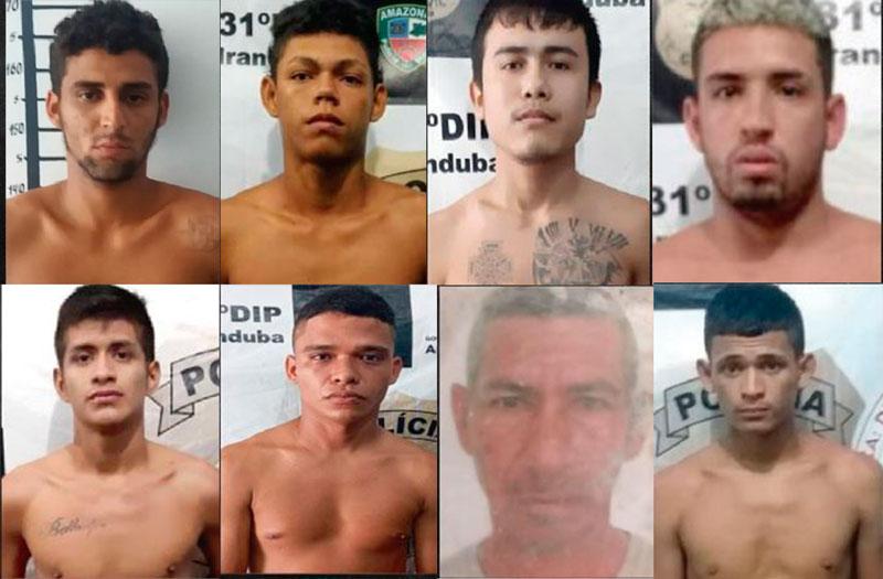 PC-AM divulga nomes e pede ajuda para capturar foragidos de Iranduba