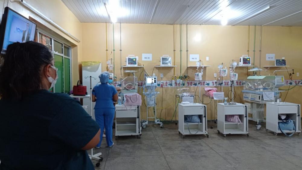 Em Parintins, força-tarefa no Hospital Jofre Cohen amplia capacidade de 102 para 157 leitos