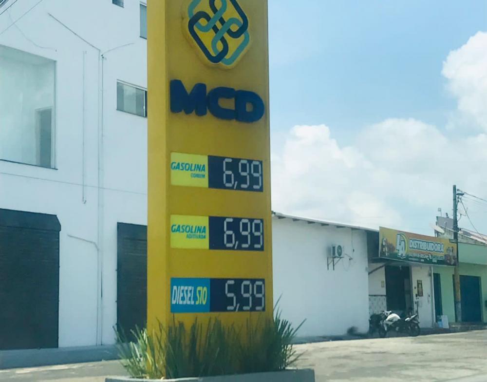 Após novo aumento da Petrobras, litro da gasolina chega a quase R$ 7,00 em Parintins