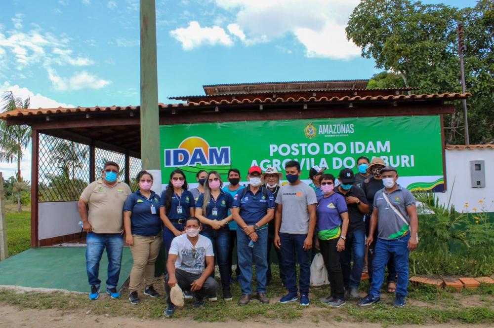 Em Parintins, Governo do Amazonas instala unidade do Idam na Agrovila de Caburi