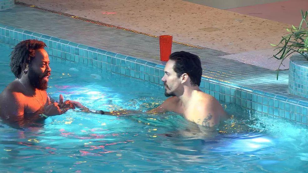 Douglas Silva questiona Eliezer sobre seu voto no último Paredão: ‘Não tenho sangue de barata’