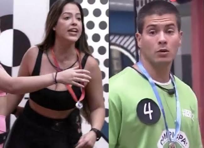 Laís e Arthur batem boca após monstro e sister desafia brother no paredão