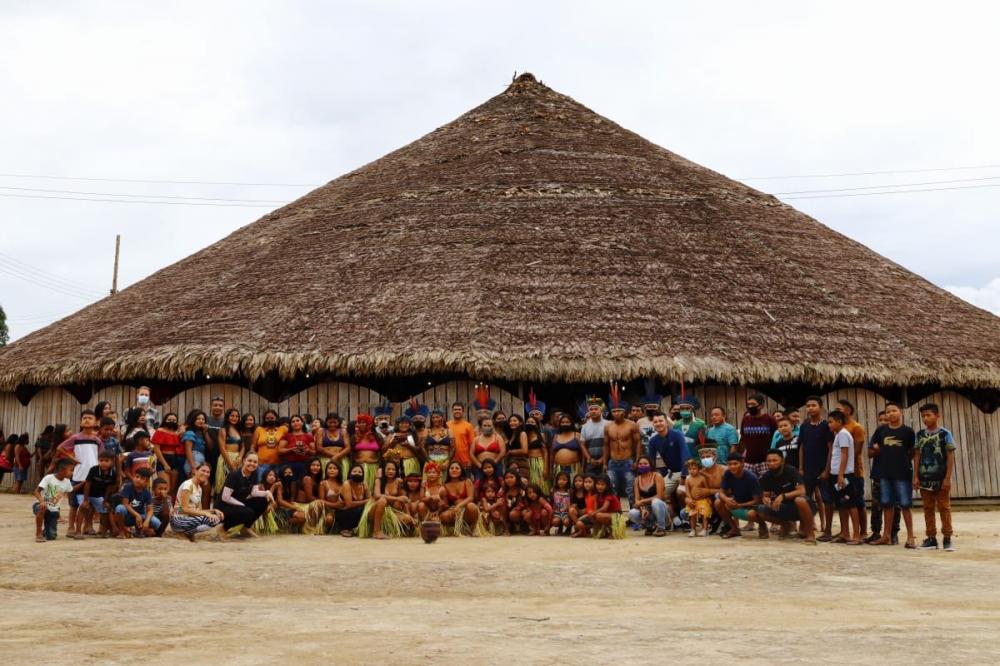 Semtuc realiza mapeamento e levantamento de dados em área indígena de Nhamundá