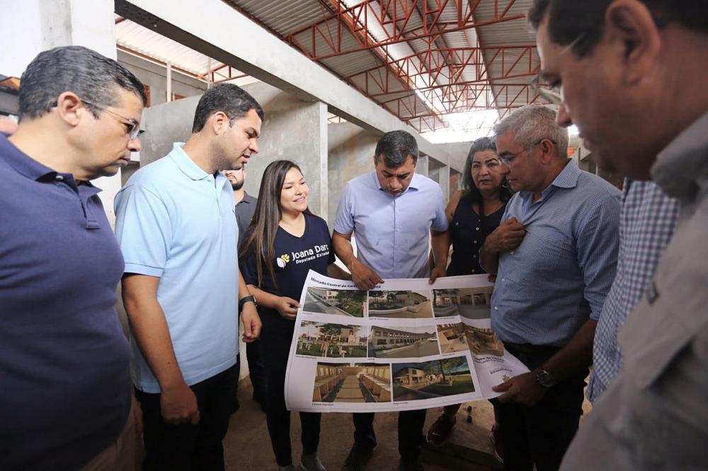Estado atende indicativo de Saullo Vianna e retoma obras na Feira da Gutierrez, no Careiro da Várzea