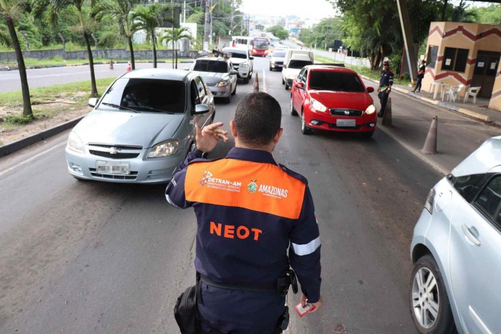 Detran Amazonas autuou mais de 200 motoristas durante operação ‘Lei Seca’ no feriado da Páscoa