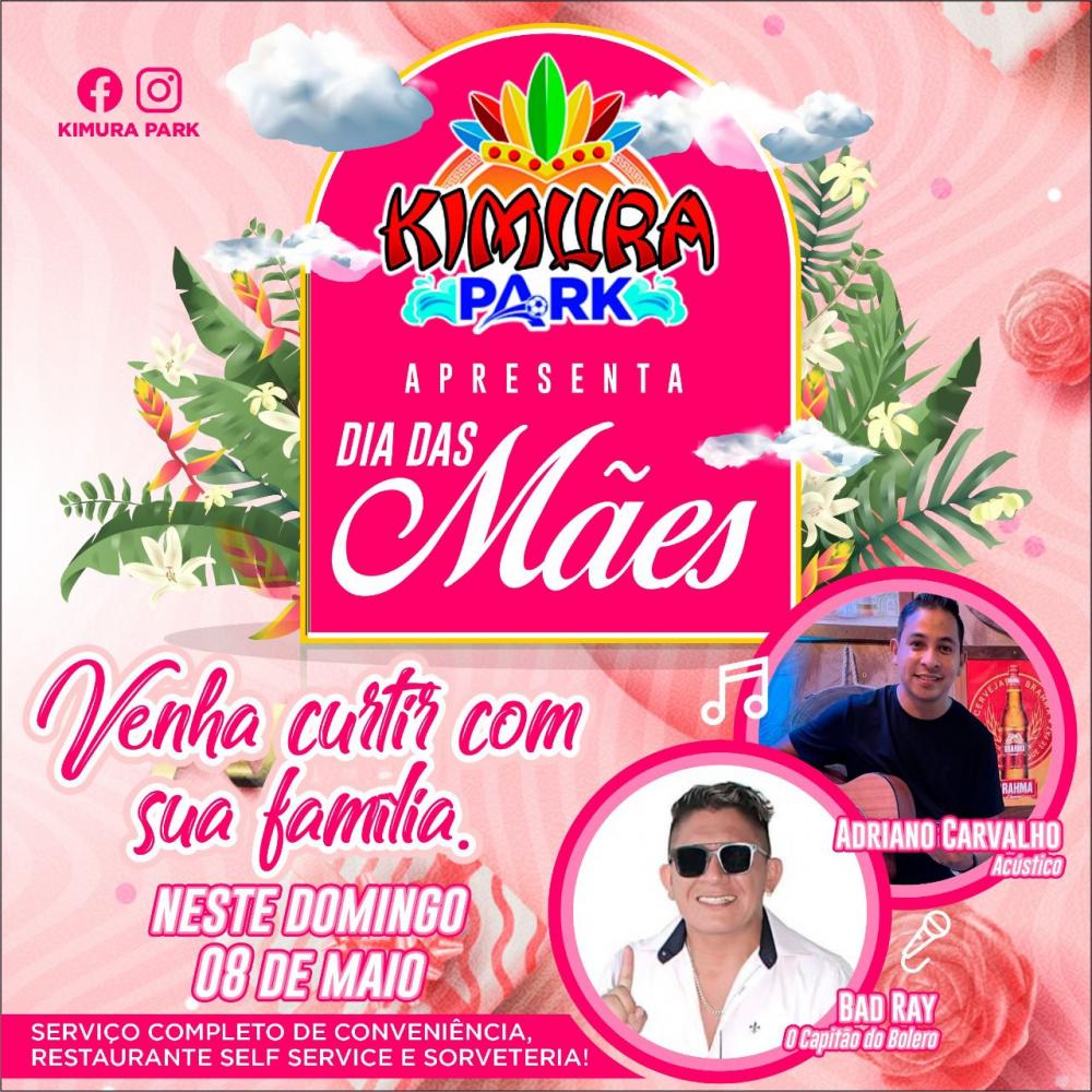 Kimura Park promove show e sorteio para o Dia das Mães neste domingo, em Parintins