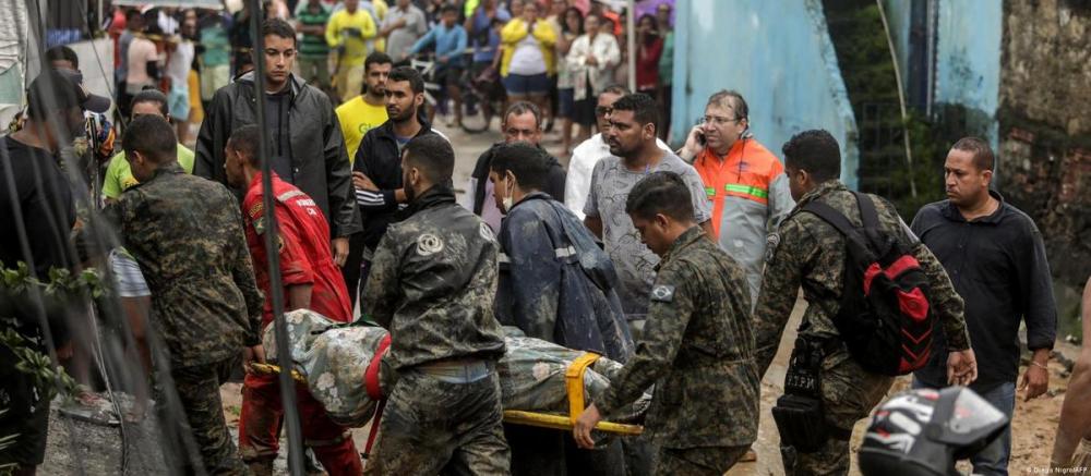 Sobe para 91 número de mortos devido às fortes chuvas no Grande Recife