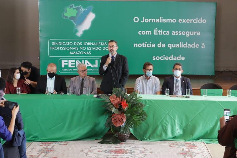 Sindicato dos Jornalistas AM desenvolve atividades com apoio da Ufam e Prefeitura em Parintins