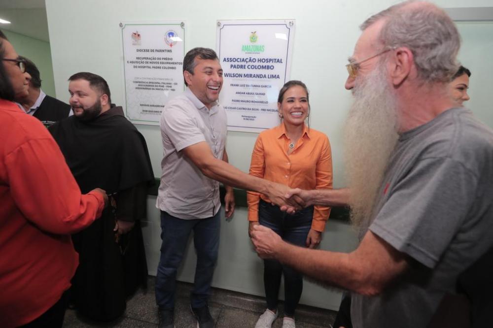 Governador Wilson Lima firma convênio para reabertura do Hospital Padre Colombo em Parintins
