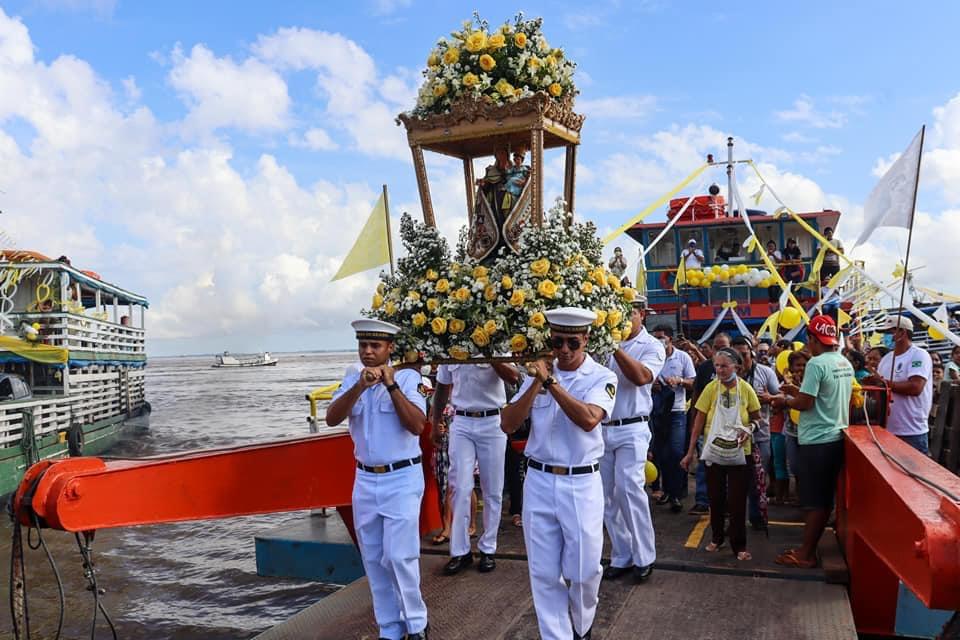 Diocese de Parintins celebra o início dos festejos em honra a Nossa Senhora do Carmo