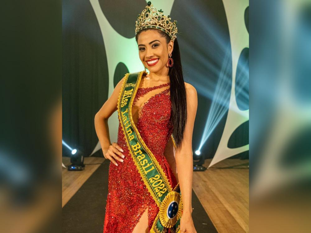 Amazonense Brenda Beltrão representa o Brasil no Miss América Latina Del Mundo 2022