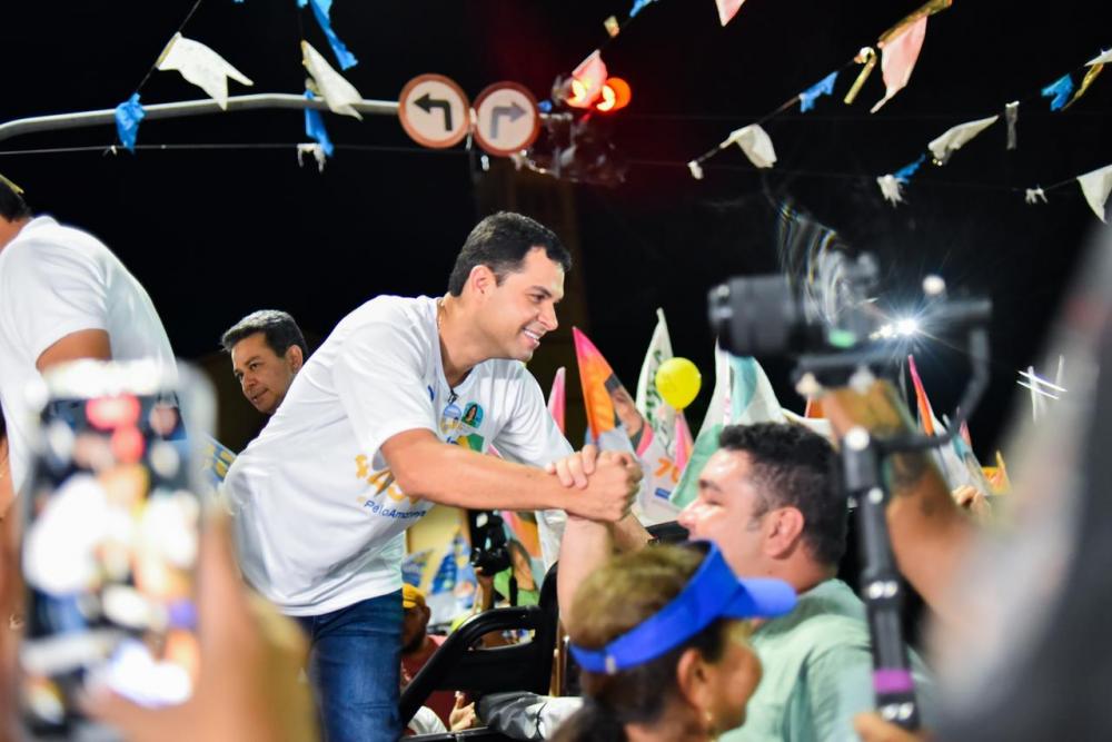 Saullo Vianna realiza lançamento da campanha a deputado federal, em Manaus