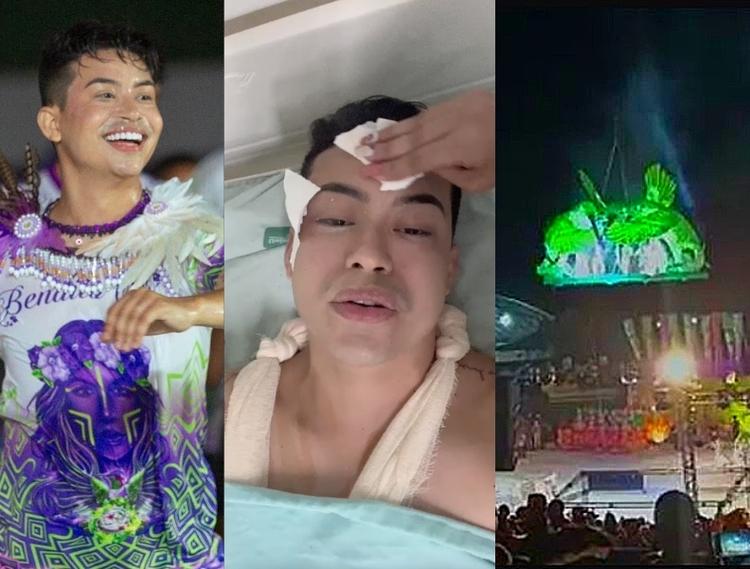 Internado, vítima de acidente em Manacapuru se emociona em vídeo: 'importante é que eu estou vivo'