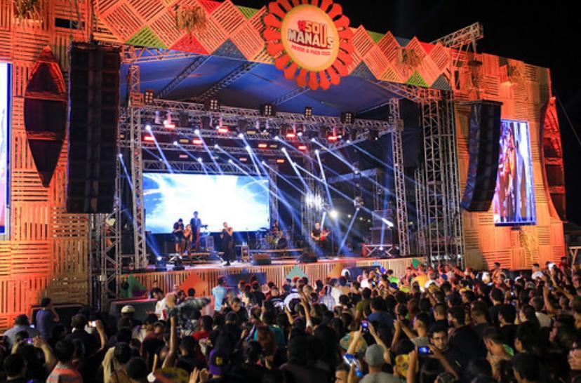 Palco 'Tucupi' recebeu grandes nomes da cena pop brasileira na abertura do #SouManaus 2022