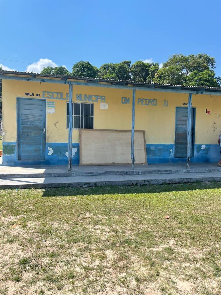 Construção de escola para comunidade Sagrado Coração de Jesus do Tracajá solicitada por Márcia Baranda 