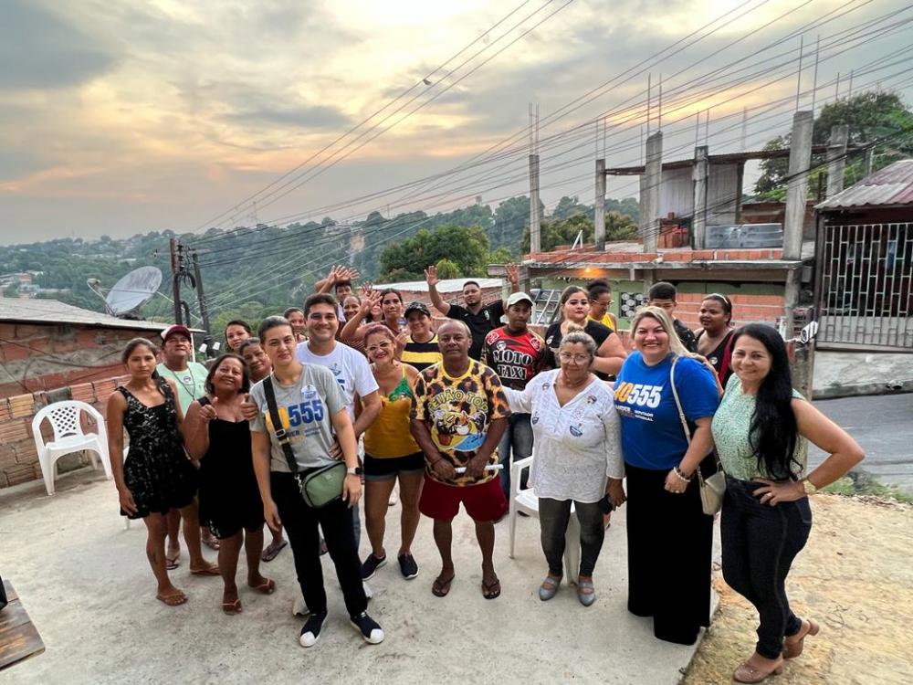 Jander Lobato cumpre maratona de reuniões nas zonas norte e leste de Manaus