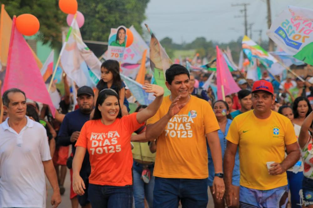 Itacoatiara e Nova Olinda do Norte declaram voto de amor a Mayra Dias