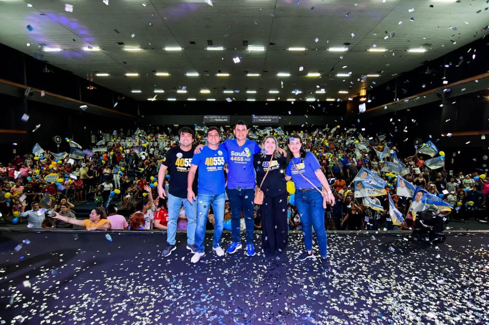 Jander Lobato reúne multidão e demonstra força na corrida eleitoral rumo a Aleam