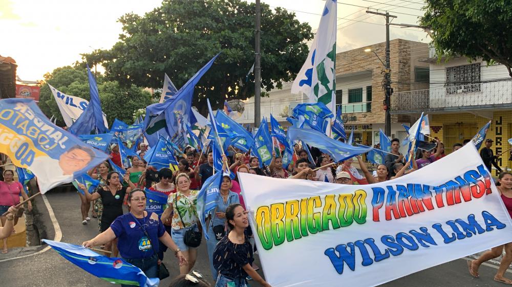 Parintins faz ‘Caminhada da Gratidão’ em apoio ao governador Wilson Lima