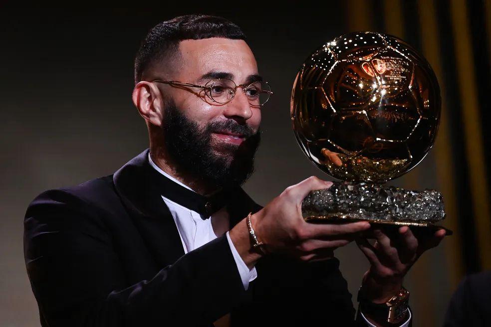 Bola de Ouro: Benzema é eleito o melhor jogador do mundo em 2022