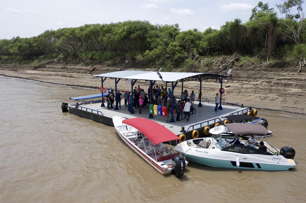 Governo do Amazonas faz história ao entregar primeira estrutura portuária do Mocambo do Arari