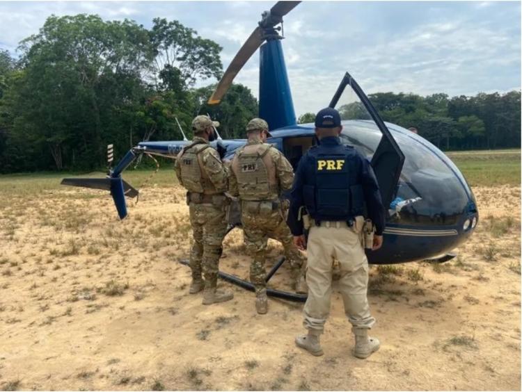 Mais de 200kg de drogas são apreendidos em helicóptero no Amazonas