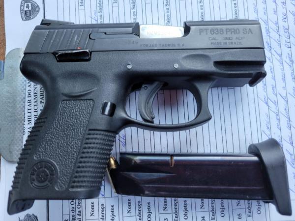 Arma de fogo é encontrada em via pública por moradores do Vila Cristina, em Parintins