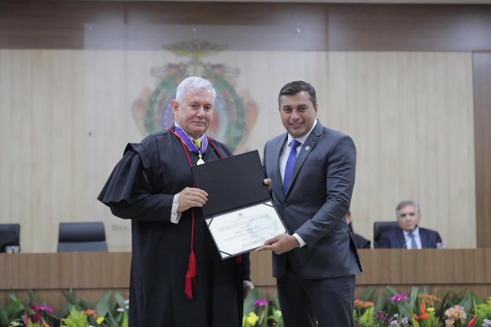 Governador Wilson Lima e deputados eleitos são diplomados pelo TRE em Manaus