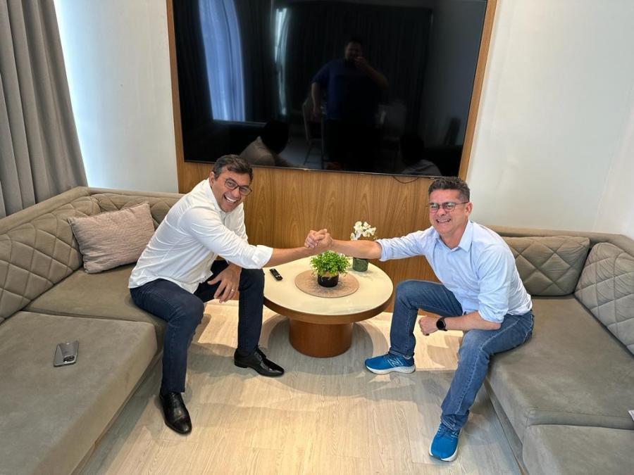 Wilson Lima e David Almeida renovam parceria visando as eleições municipais de 2024