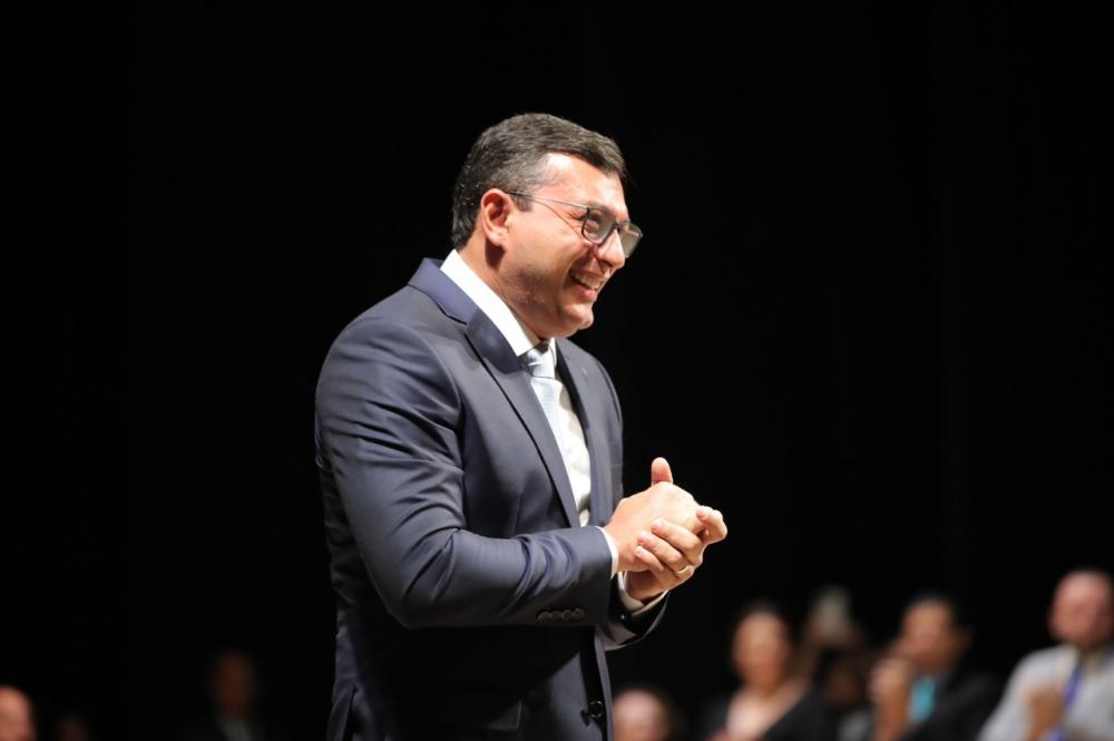 Empossado governador, Wilson Lima diz que seguirá ouvindo a população para conduzir os destinos do Amazonas