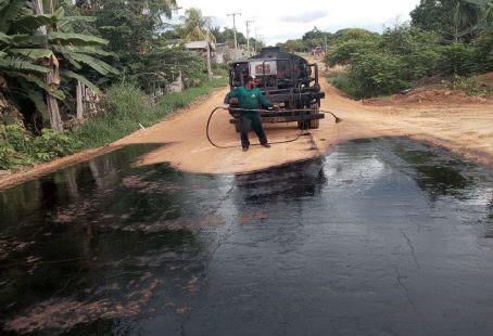 Governo do Amazonas inicia pavimentação do sistema viário de São Sebastião do Uatumã
