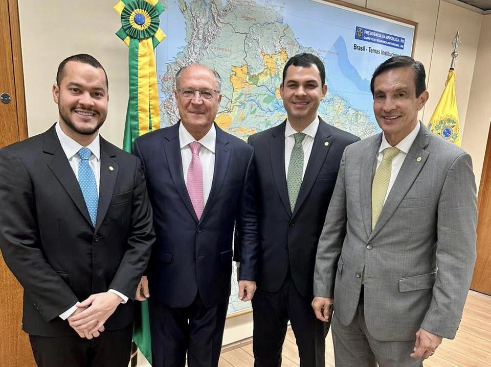 Saullo Vianna e GT da Reforma Tributária reúnem com Alckmin, que confirma ida a Manaus dia 24