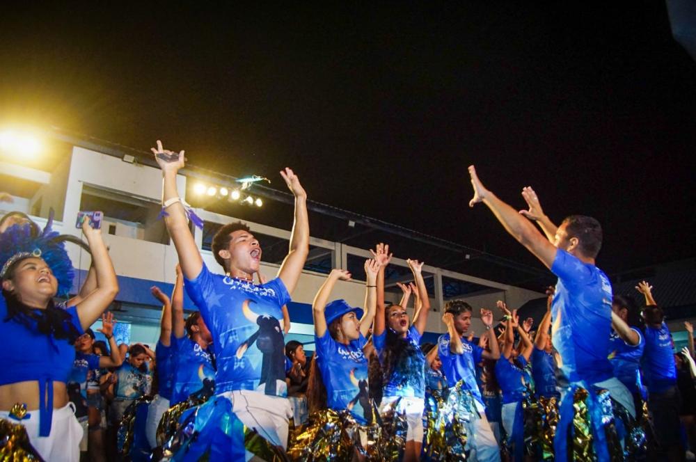 Noite da Galera: Caprichoso homenageia galera azulada do Festival de Parintins neste sábado (15)