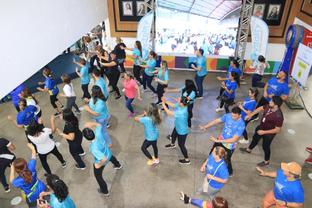 Prefeitura de Manaus promove programação com atividades físicas a servidores e alunos da Semed