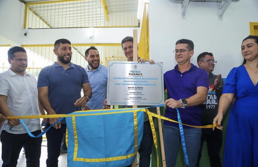 Prefeitura de Manaus reinaugura escola na Cidade Nova há 20 anos sem reforma