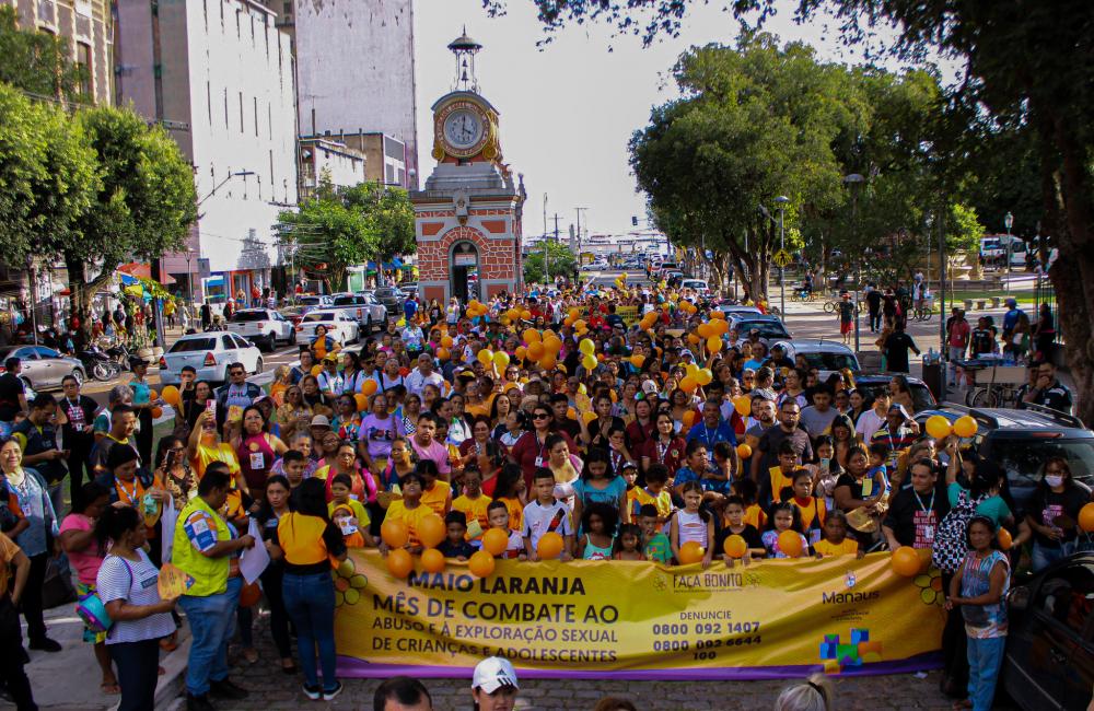 Prefeitura de Manaus realiza primeira grande ação de campanha de combate à exploração sexual