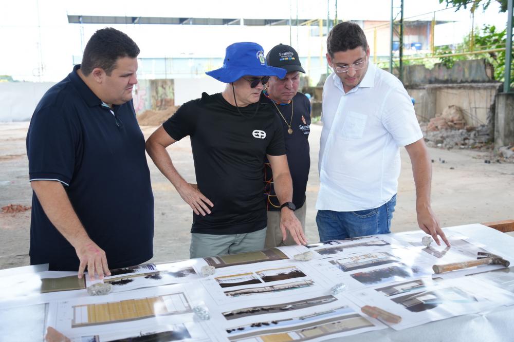 Prefeitura de Manaus avança com a construção de novos complexos esportivos para a população