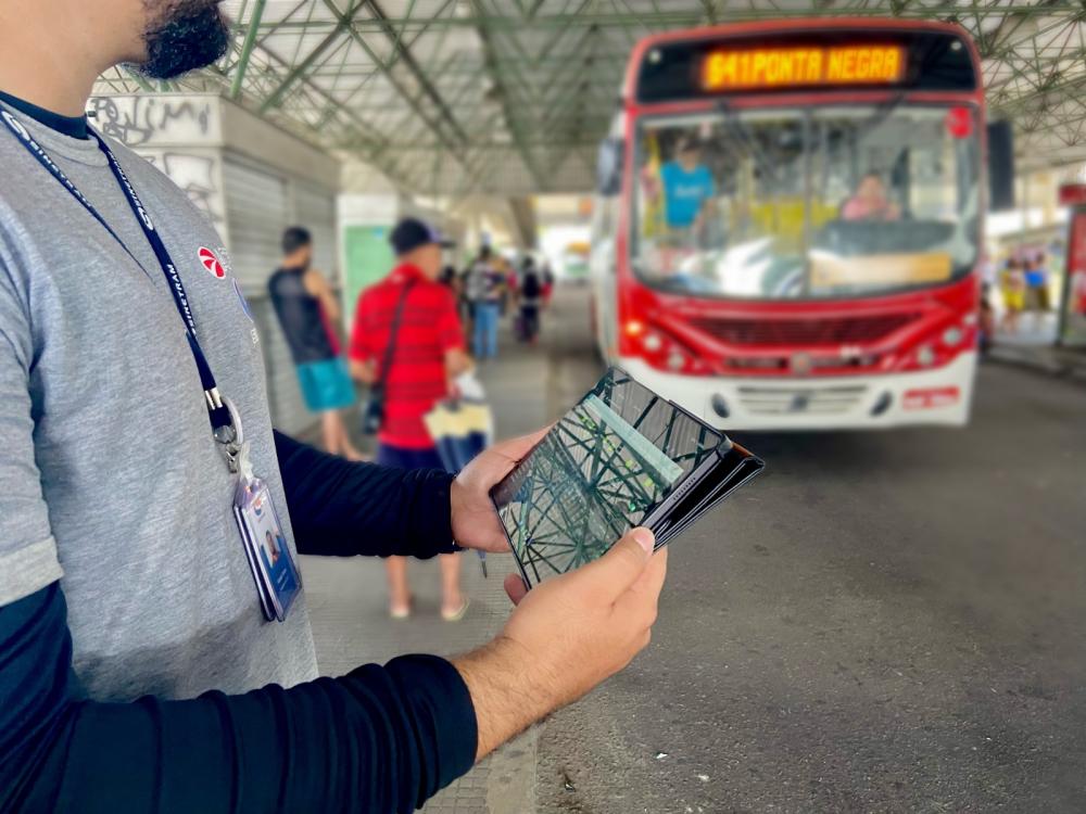 Prefeitura e Sinetram implementam inovações tecnológicas para tornar transporte público mais eficiente em Manaus