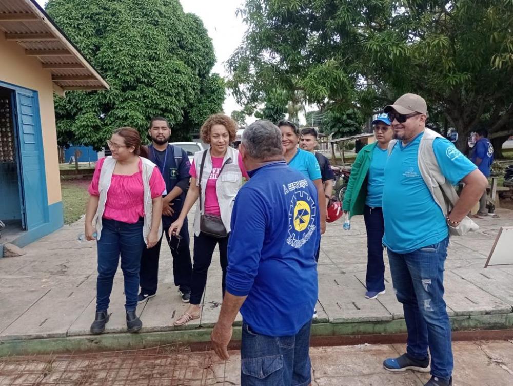 Técnicos da Saúde supervisionam programa Vigiágua para o Festival Folclórico de Parintins