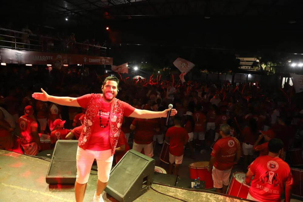 'Estou muito feliz e isso, tenho certeza, vai refletir dentro do bumbódromo', diz Sebastião Júnior