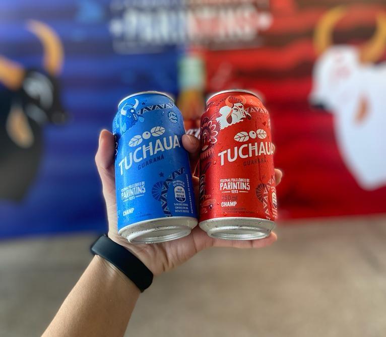 Guaraná Tuchaua lança latas comemorativas em homenagem ao Festival Folclórico de Parintins
