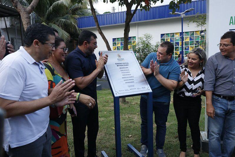 Wilson Lima inaugura Centro Social Bittencourt e reforça assistência a mulheres, idosos e pessoas com deficiência