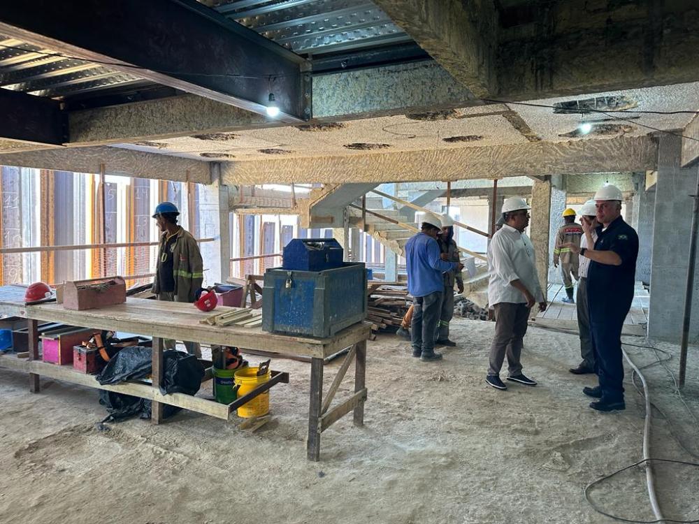 Mirante do ‘Nosso Centro’ terá exposição permanente da Marinha na Amazônia