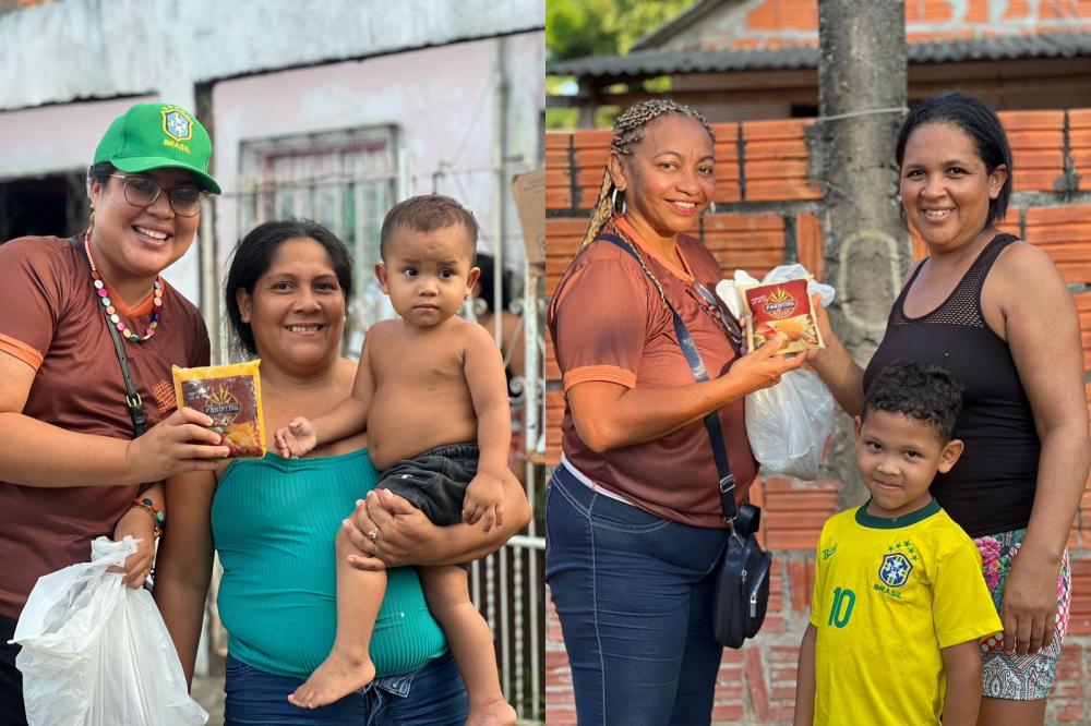 Instituto Aturá distribui polpas de frutas a famílias assistidas em ação conjunta com a Sejusc e ADS