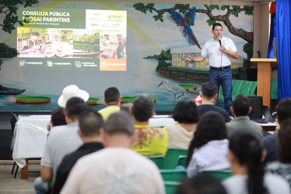 Governo do Amazonas realiza devolutiva da Consulta Pública do Prosai Parintins, nesta terça-feira