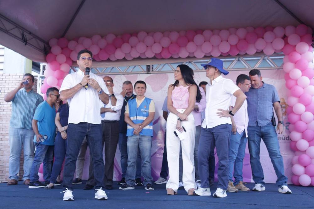 Jander Lobato participa do lançamento das Unidades Móveis de Saúde da Mulher em Manaus