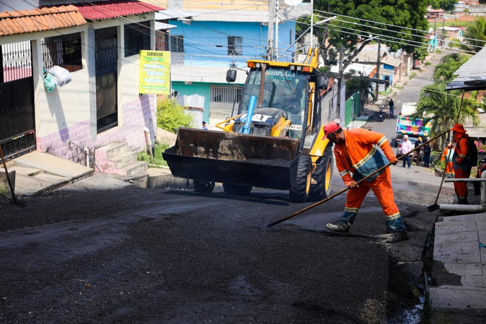 Prefeitura de Manaus lança programa ‘Obras de Verão 2023’ para intensificar recapeamento e manutenção viária na cidade