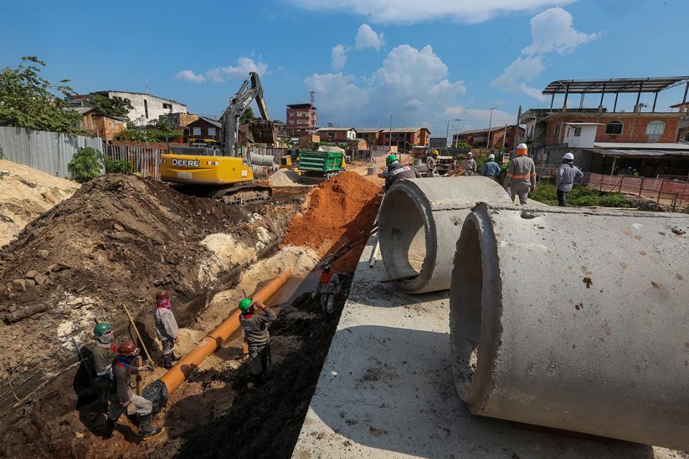 Governo do Amazonas assina ordem de serviço para início das obras de saneamento básico do Prosamin+