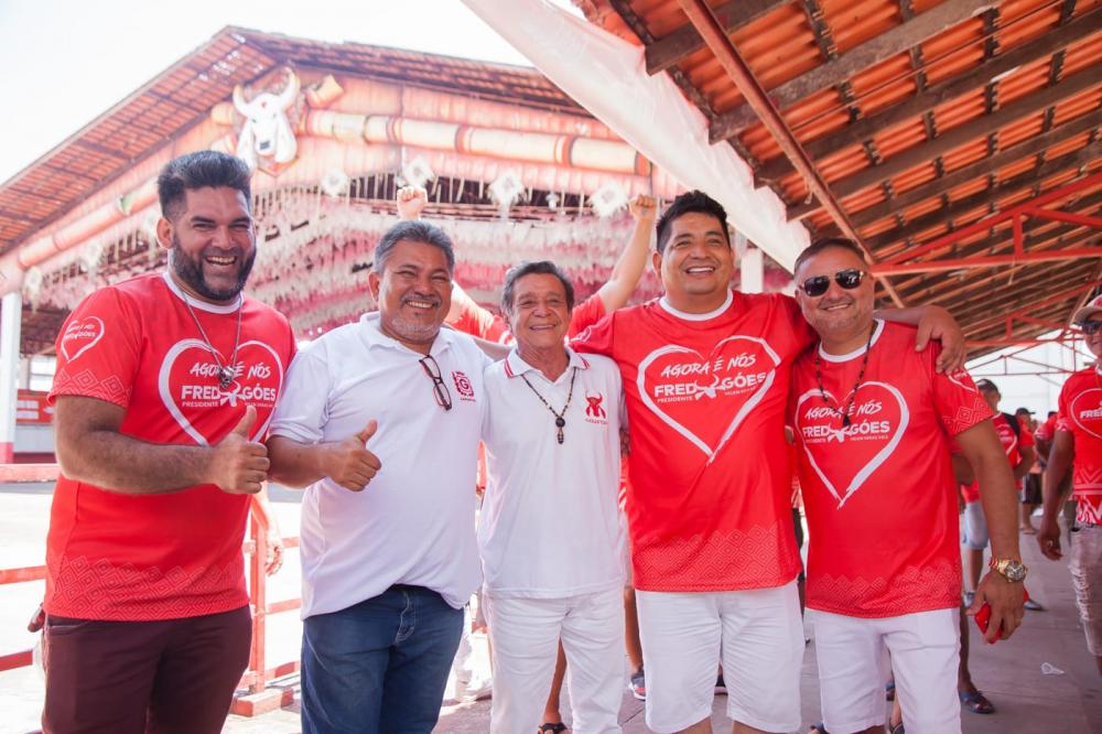 Fred Góes e Marialvo Brandão oficializam registro da chapa 'Agora é Nós' na corrida pela presidência do Boi Garantido